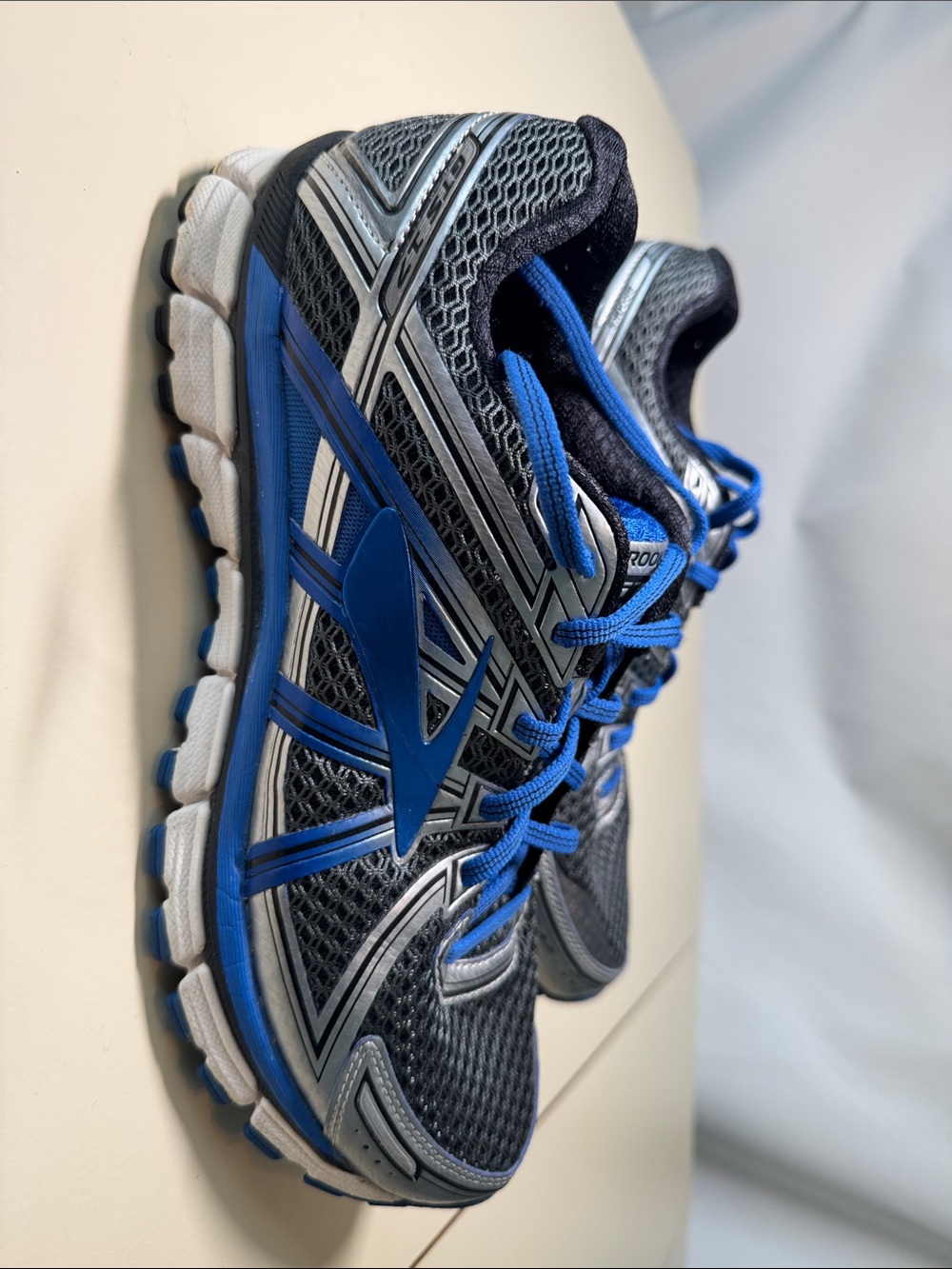 Men's Athletic Running Shoes - Blue & Gray